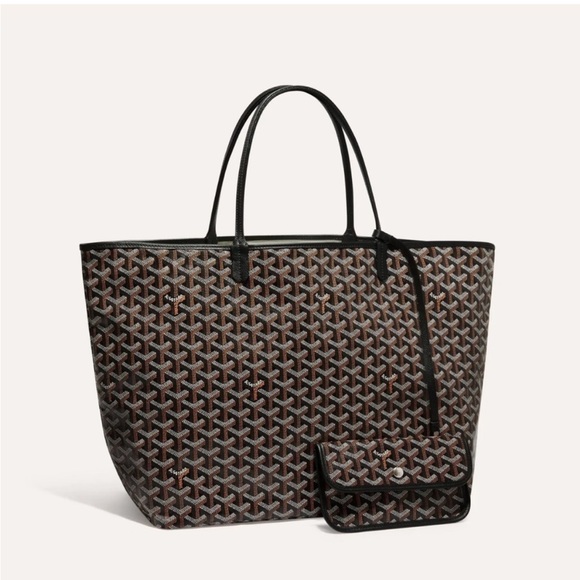 Goyard Handbags - Goyard Goyardine Saint Louis GM Bag Black